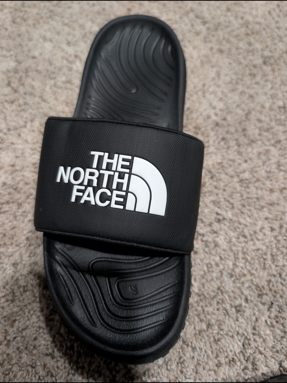The North Face Never Stop Black Slide Sandals NWOT - Picture 3 of 4